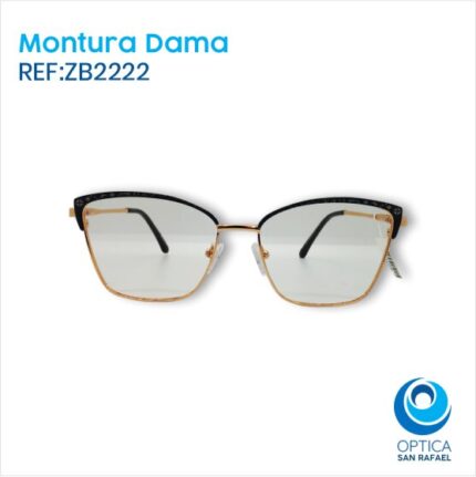 Montura dama dorada